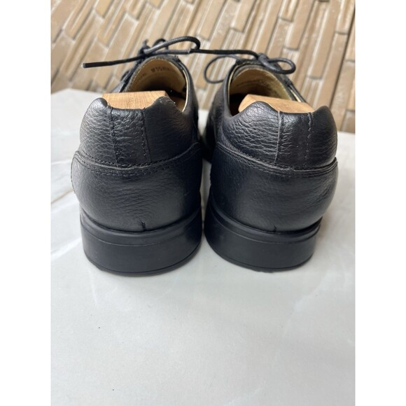 Studio Belvedere Bay Bridge Mens Black Oxford Casual Shoes 9.5 EEE Extra Wide main image 8